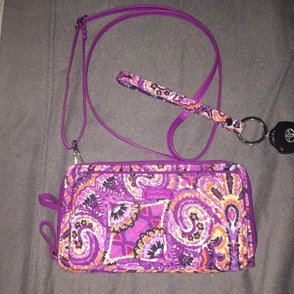 Vera Bradley crossbody and key ring - Picture 1 of 1